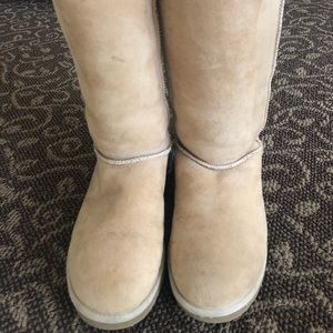 Light Tan Tall Ugg Boots